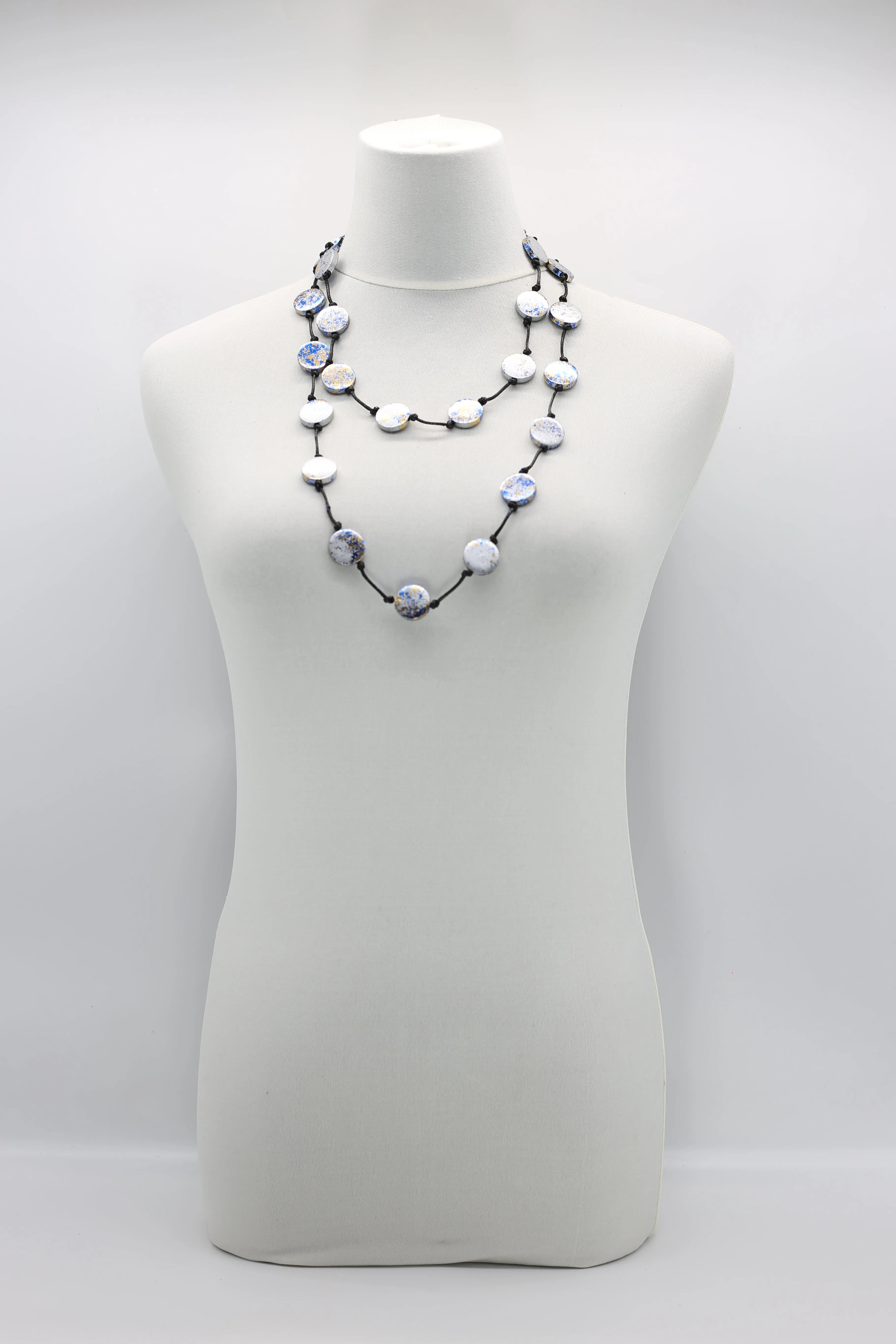 Coin Necklace - Hand gilded - Small