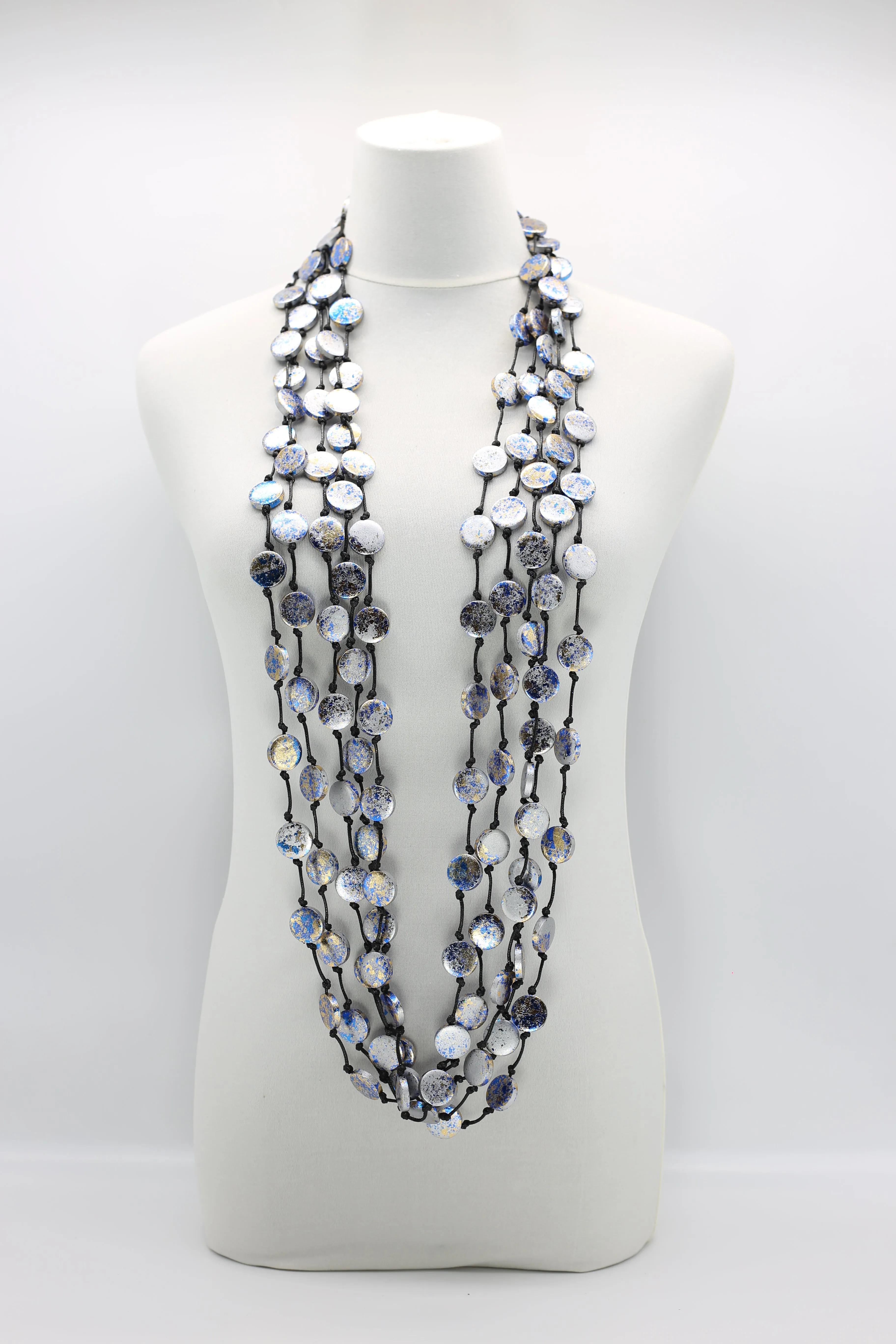 Coin Necklace - Hand gilded - Small