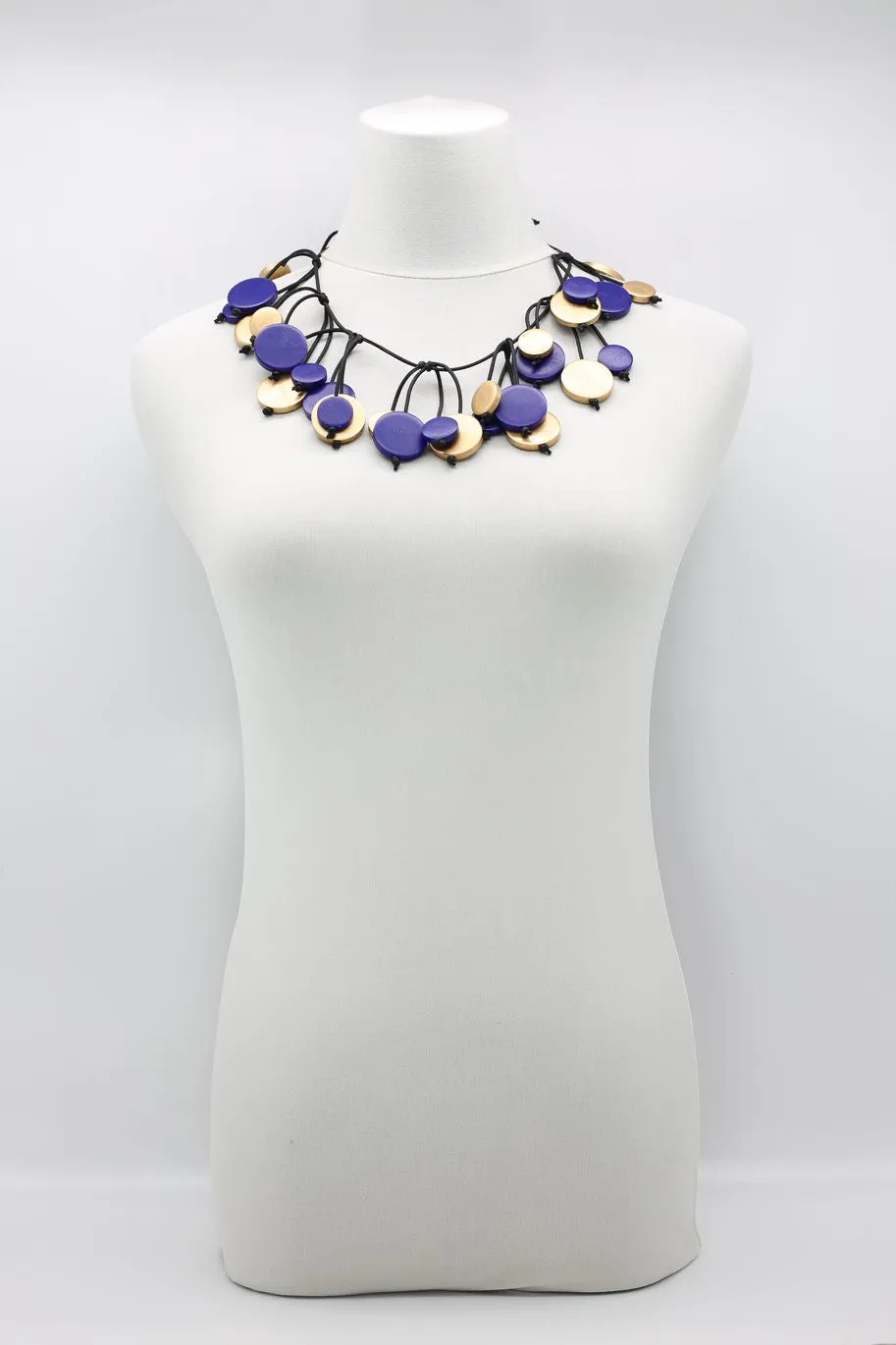 Coin Tree Necklace - Duo - Short