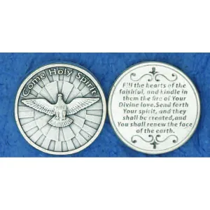 Come Holy Spirit Pocket Token Coin