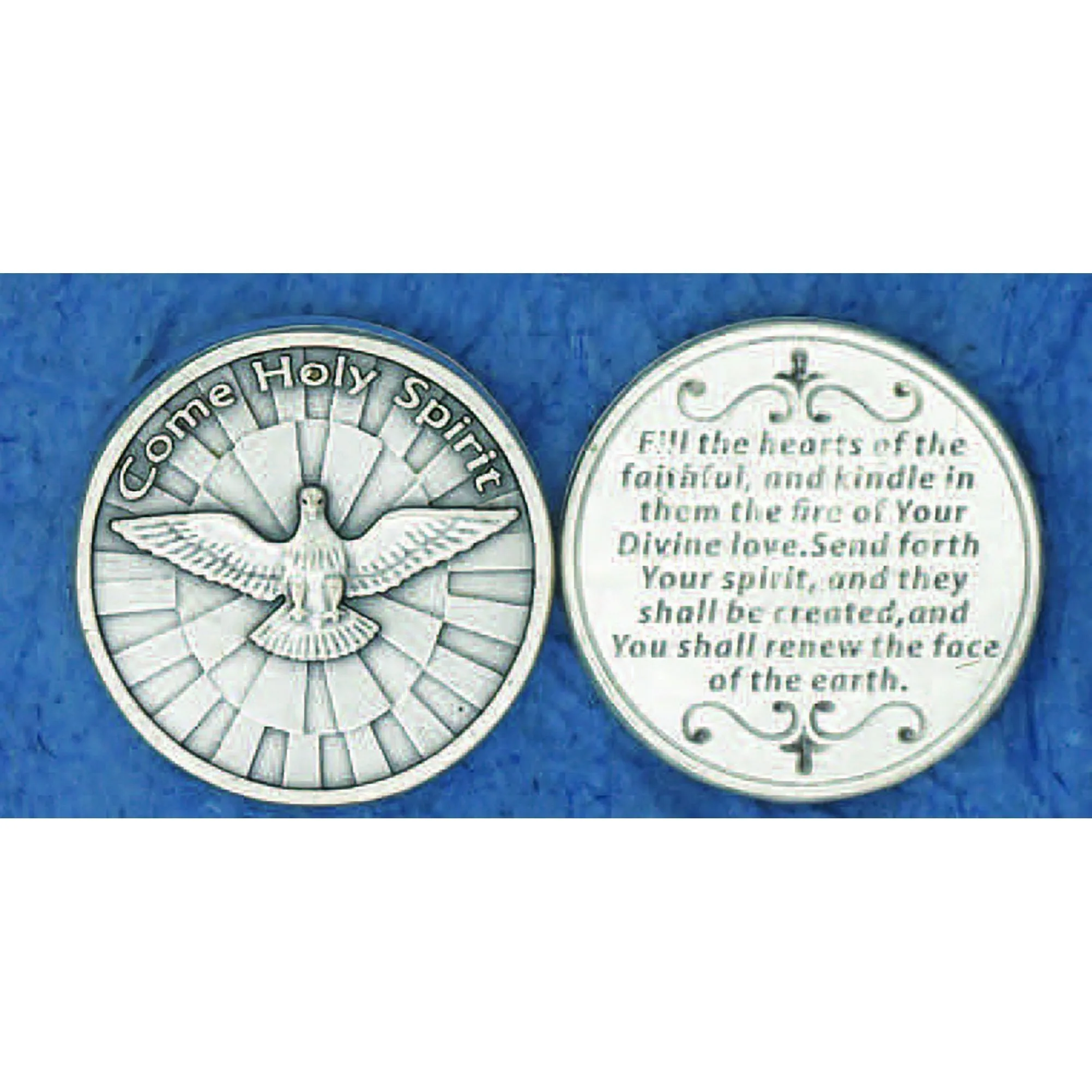 Come Holy Spirit Pocket Token Coin