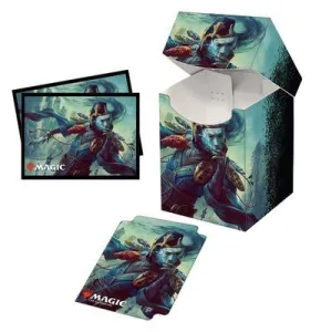 Commander Legends Sakashima of A Thousand Faces PRO 100  Deck Box & 100 ct. Sleeves Combo