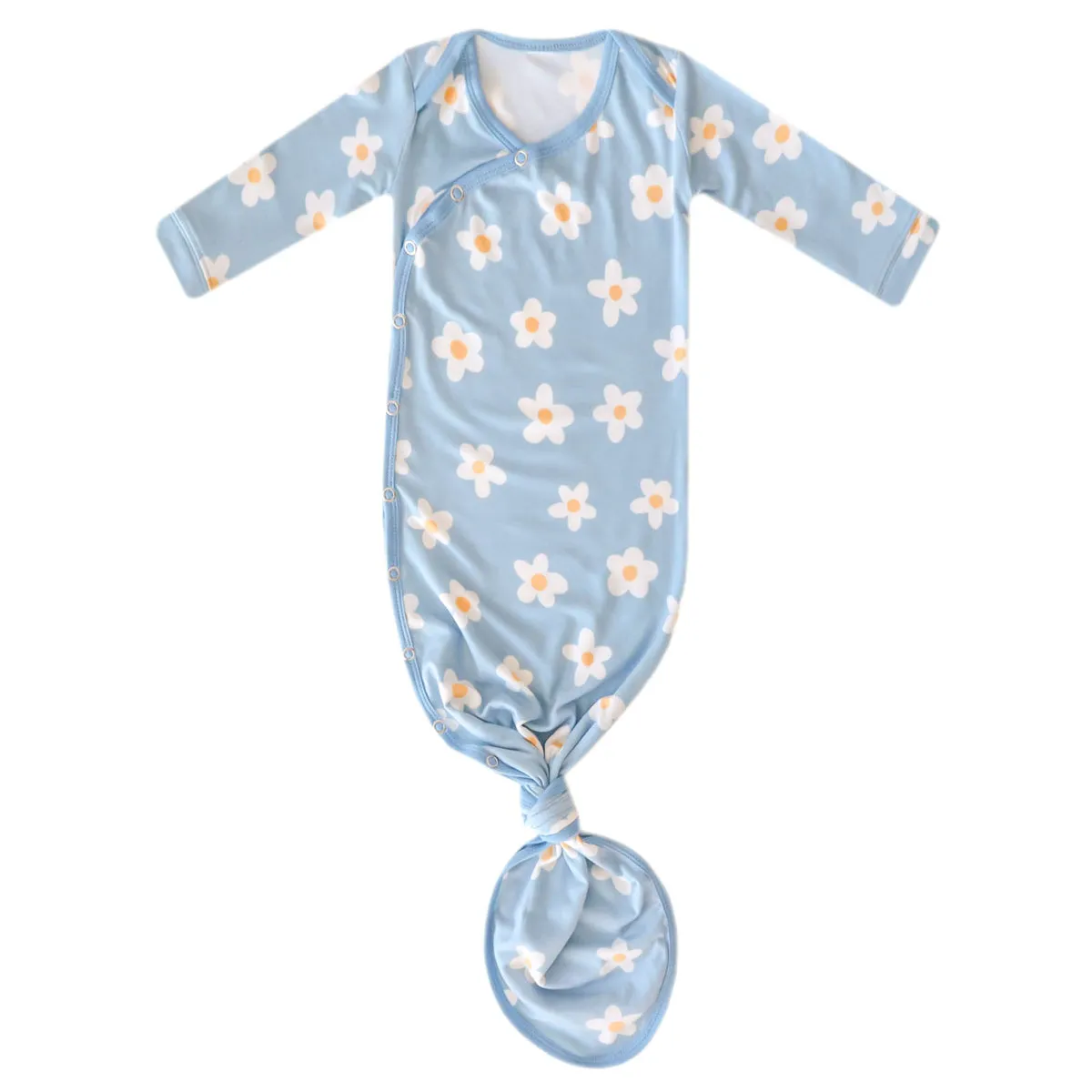 COPPER PEARL NEWBORN KNOTTED GOWN