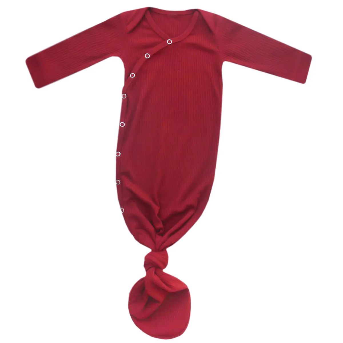 COPPER PEARL NEWBORN KNOTTED GOWN