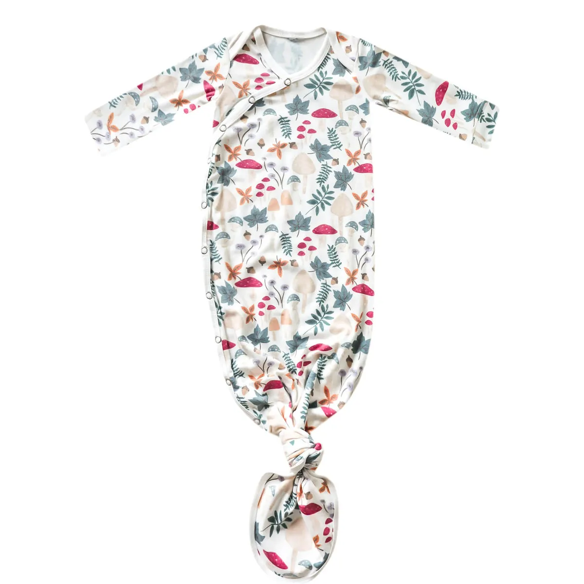 COPPER PEARL NEWBORN KNOTTED GOWN