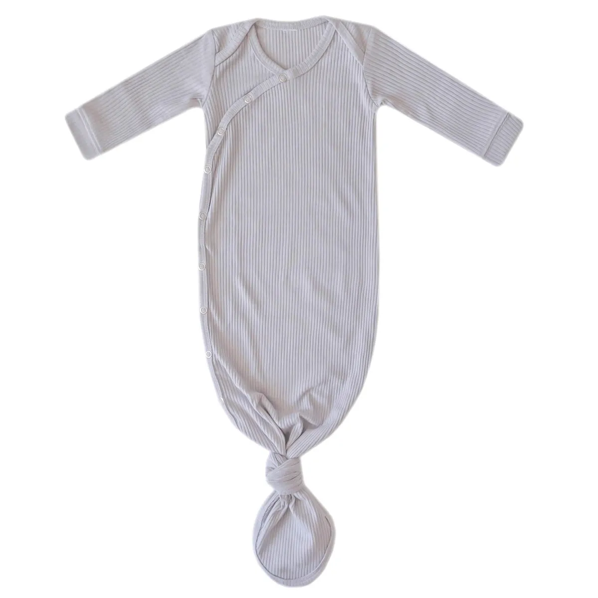 COPPER PEARL NEWBORN KNOTTED GOWN