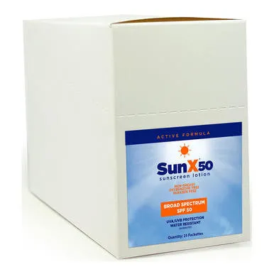 Coretex Sun X 50 Sunscreen Lotion Pouches 61430 (200/Case)