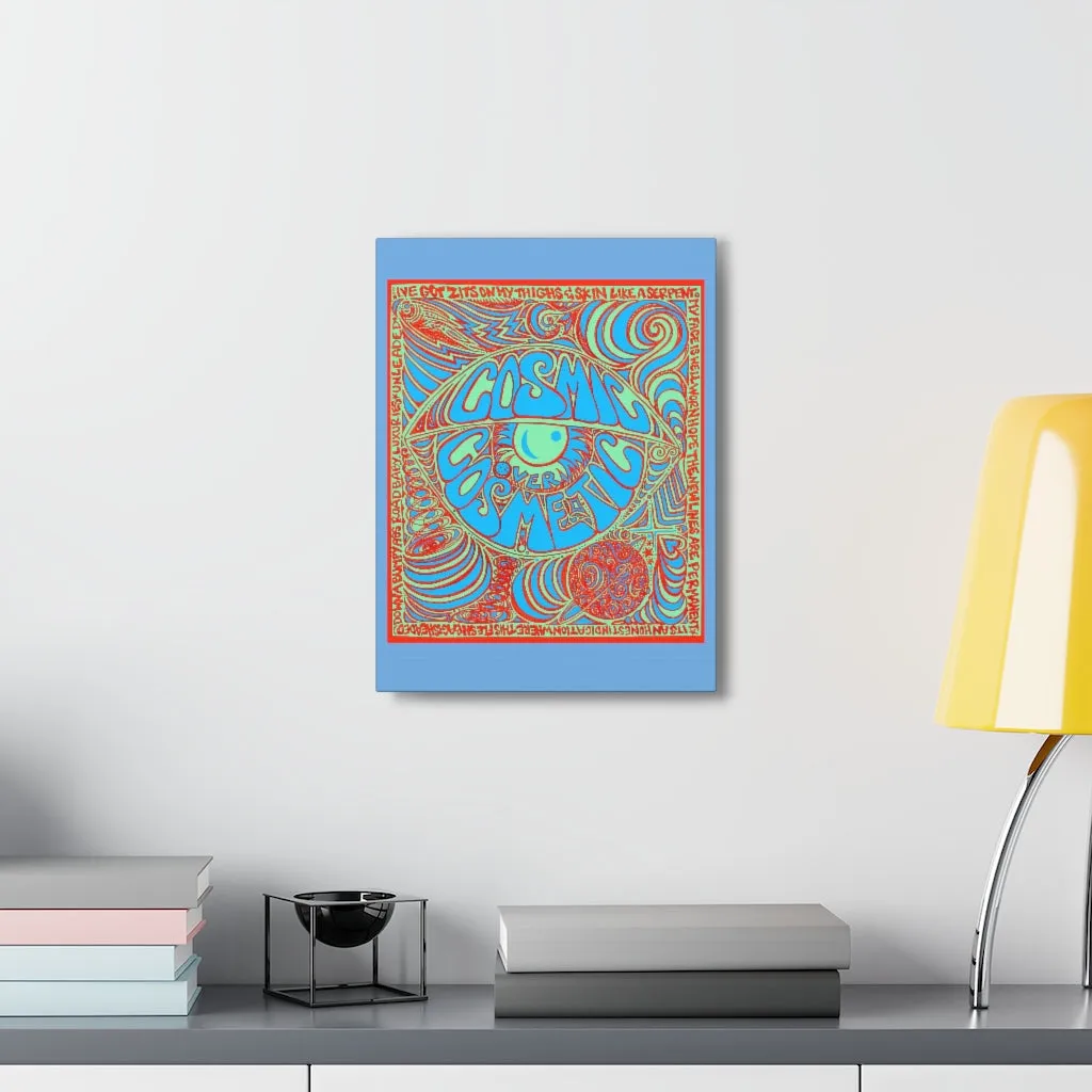 Cosmic Over Cosmetic Canvas Gallery Wraps -  Red Racer Sky