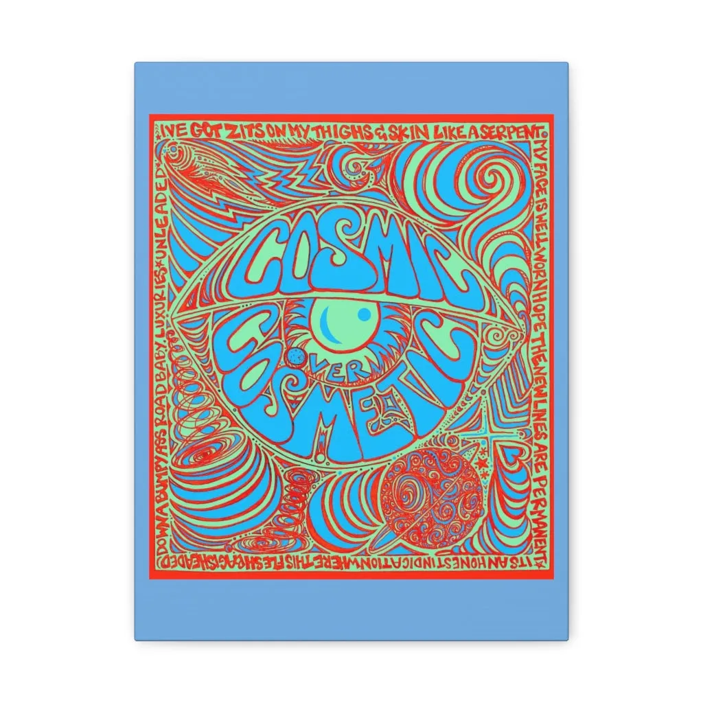 Cosmic Over Cosmetic Canvas Gallery Wraps -  Red Racer Sky