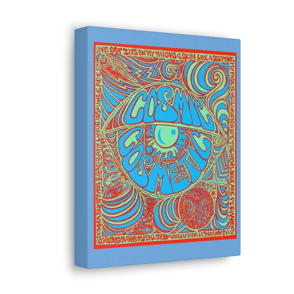 Cosmic Over Cosmetic Canvas Gallery Wraps -  Red Racer Sky