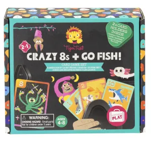 Crazy 8s   Go Fish - Card Game Set
