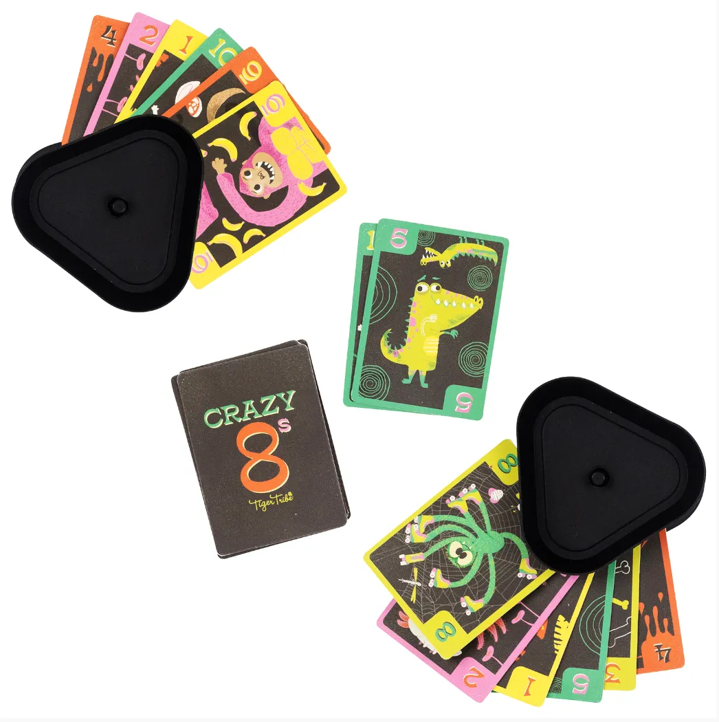 Crazy 8s   Go Fish - Card Game Set