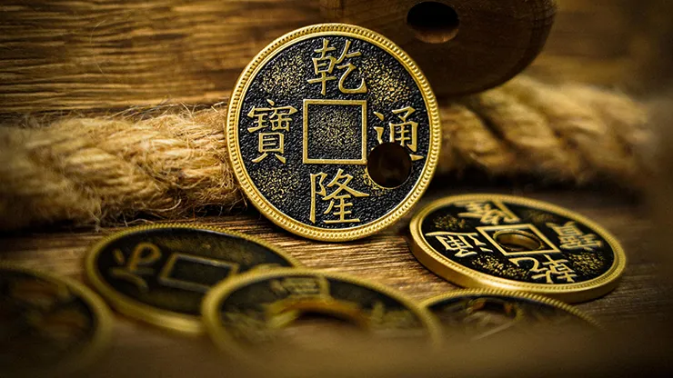 Crazy Chinese Coins by Artisan Coin & Jimmy Fan (Gimmicks and Online Instructions)