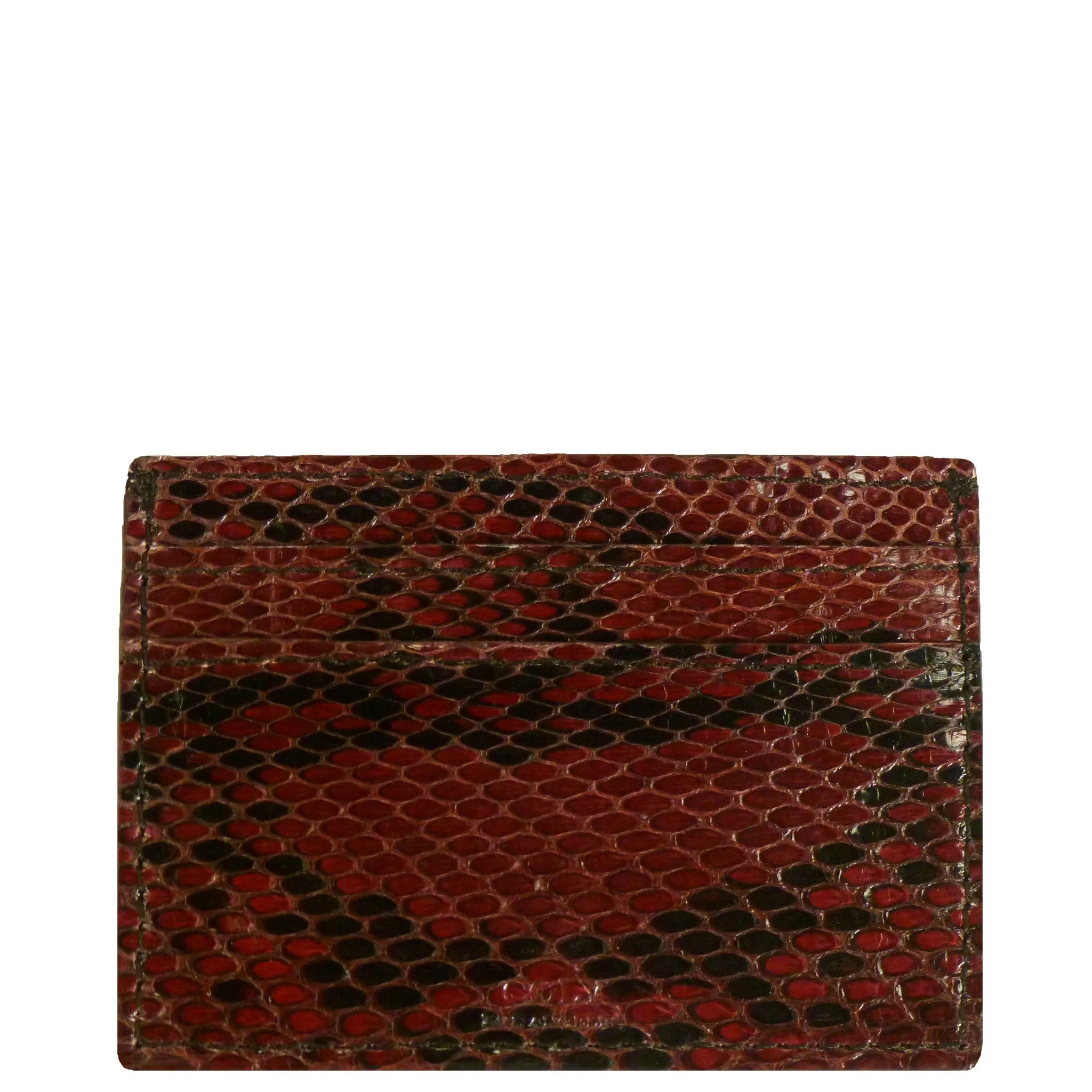 Credit Card Holder in Snakeskin