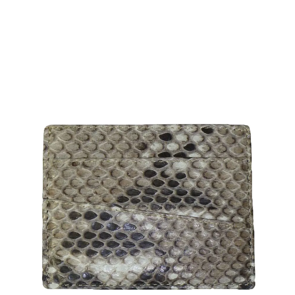 Credit Card Holder in Snakeskin