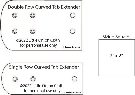 Curved Waist Tab Extender