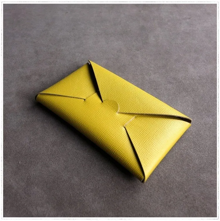 Cute Womens PinkRed Leather Envelope Wallet Slim Clutch Purse Checkbook Long Wallet for Women