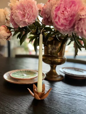 DAFFODIL CANDLE HOLDERS