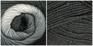 DARK GREY  PLATINUM - (Sizes 2 X-Large or Large - 3 X-Large) KIT Embossed Phoenix Cardigan -