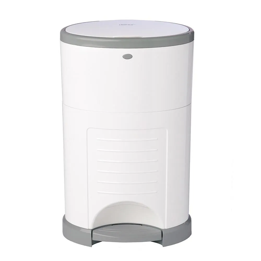 Dekor Plus Hands-Free Diaper Pail (White) - IN STORE PICK-UP ONLY