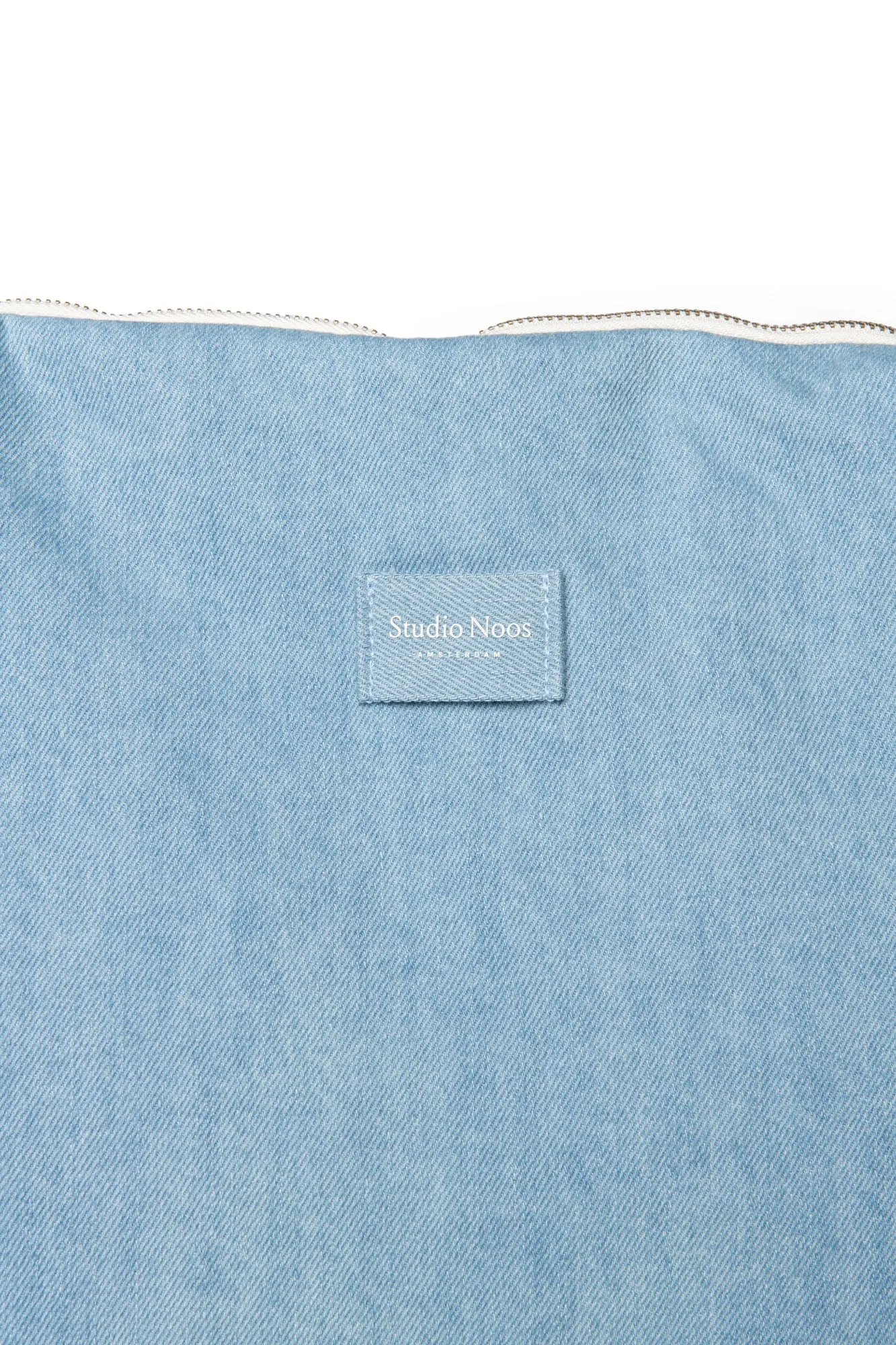 Denim Solid Wickeltasche