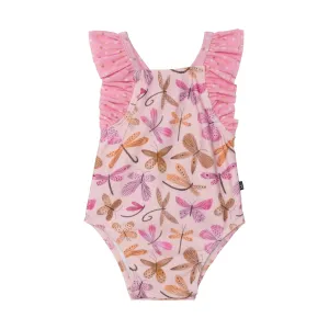 Deux Par Deux 1pc Swimsuit - Butterfly