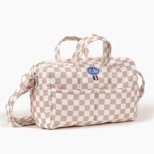 Diaper Bag - Pink & White Checkered