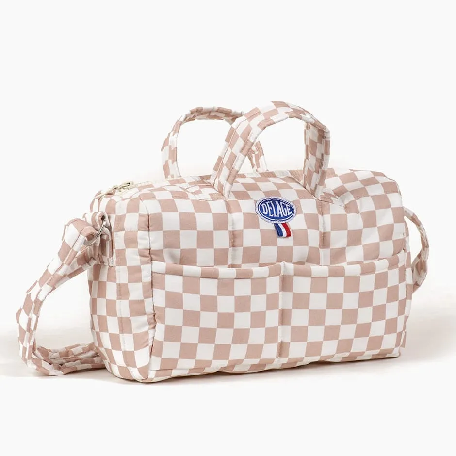 Diaper Bag - Pink & White Checkered