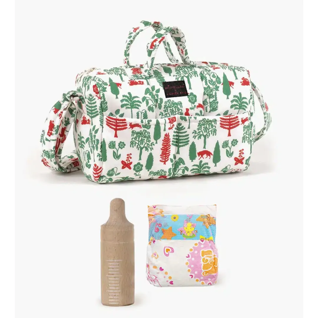 Diaper Bag Set - Trees & Chaperone