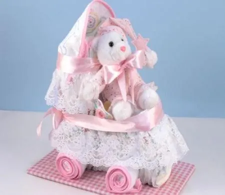 Diaper Carriage Baby Girl Gift
