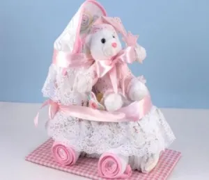 Diaper Carriage Baby Girl Gift