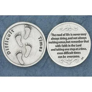Difficult Times Pocket Token Coin