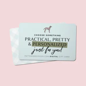 Digital Gift Card