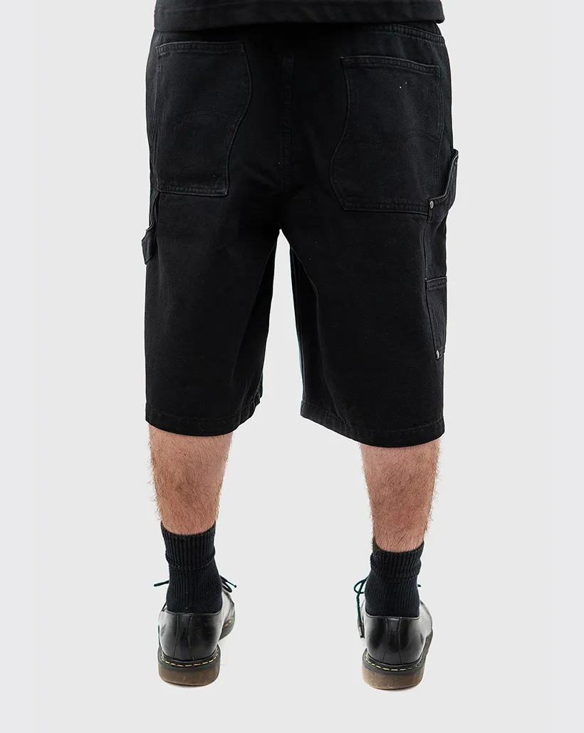 Dime Carpenter Denim Shorts - Black