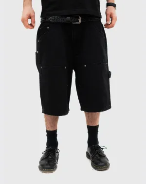 Dime Carpenter Denim Shorts - Black