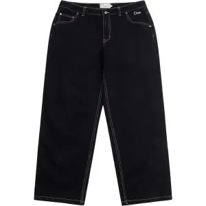 Dime MTL Classic Relaxed Denim Pants Black/Contrast Stitch