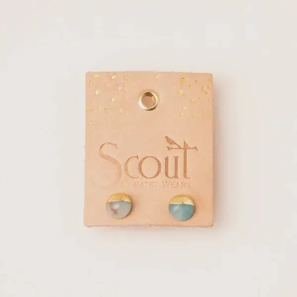 DIPPED STONE STUD