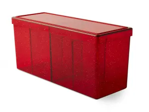 Dragon Shield: Four Compartment Box (Ruby)