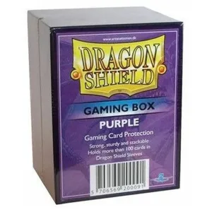 Dragon Shield Strongbox 100  Purple Deck Box