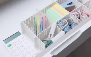 Drawer Organiser Divider Cream - L