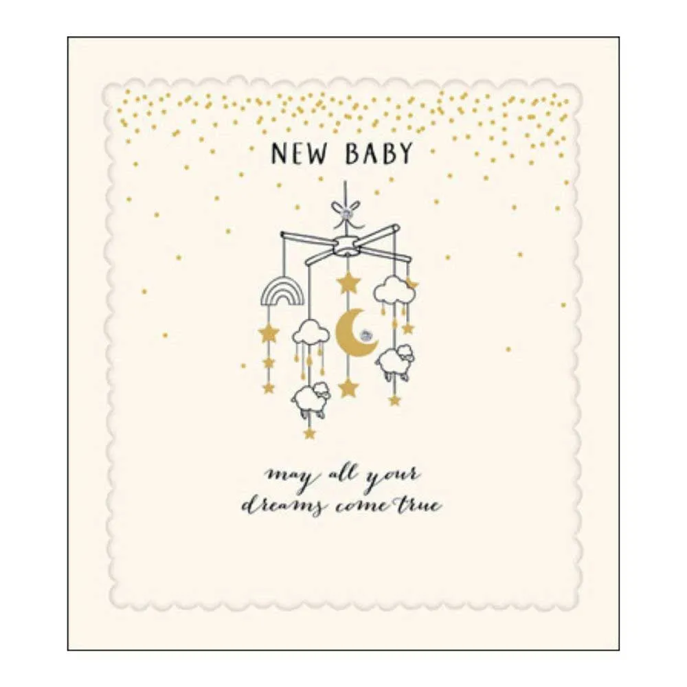 Dreams Come True Baby Card