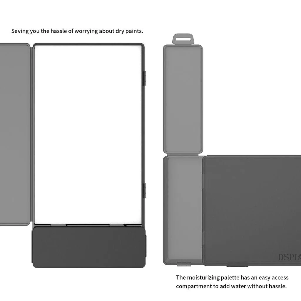 DSPIAE Moisture-retaining Wet Palette