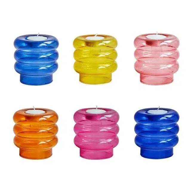 Dual Purpose Candlestick Taper Candle Holders - Pack of 2