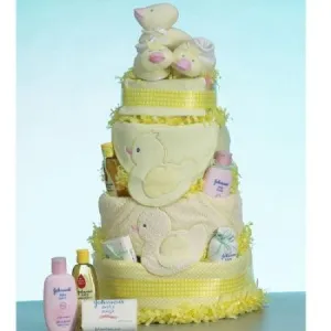 Duck Supreme Diaper Cake Baby Shower Gift