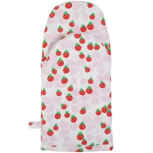 DUNS Sweden Strawberry Kitchen Oven Mitt - Lavender