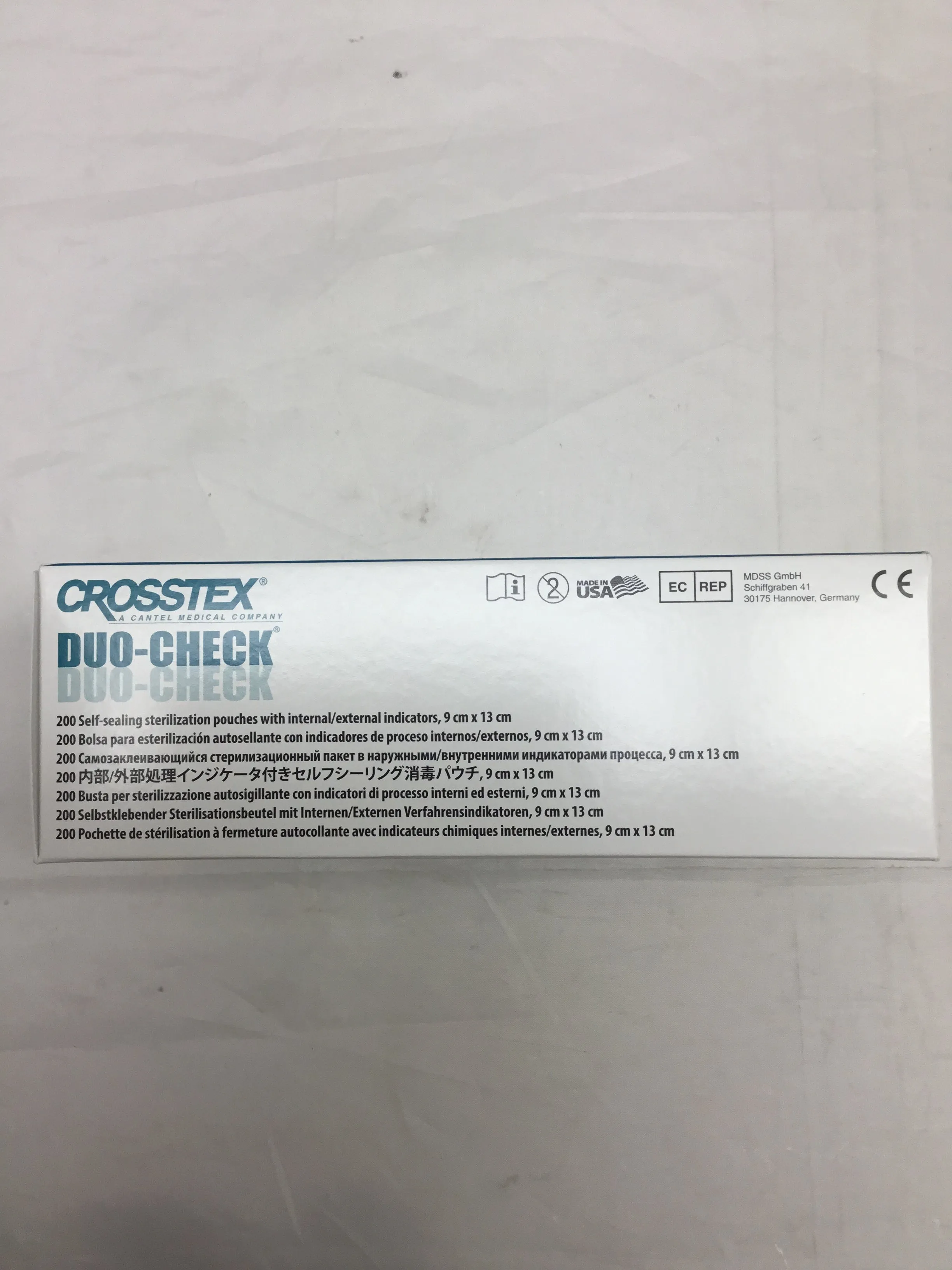 Duo-Check Sterilization Pouches