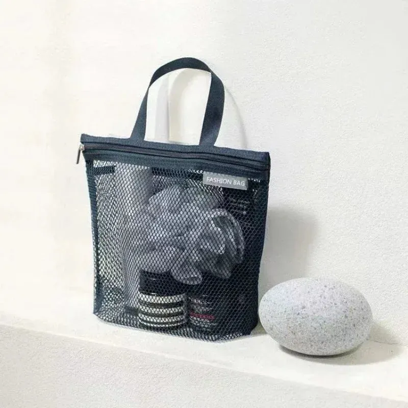 Eliza | Lightweight Mesh Toiletry Bag for the Shower