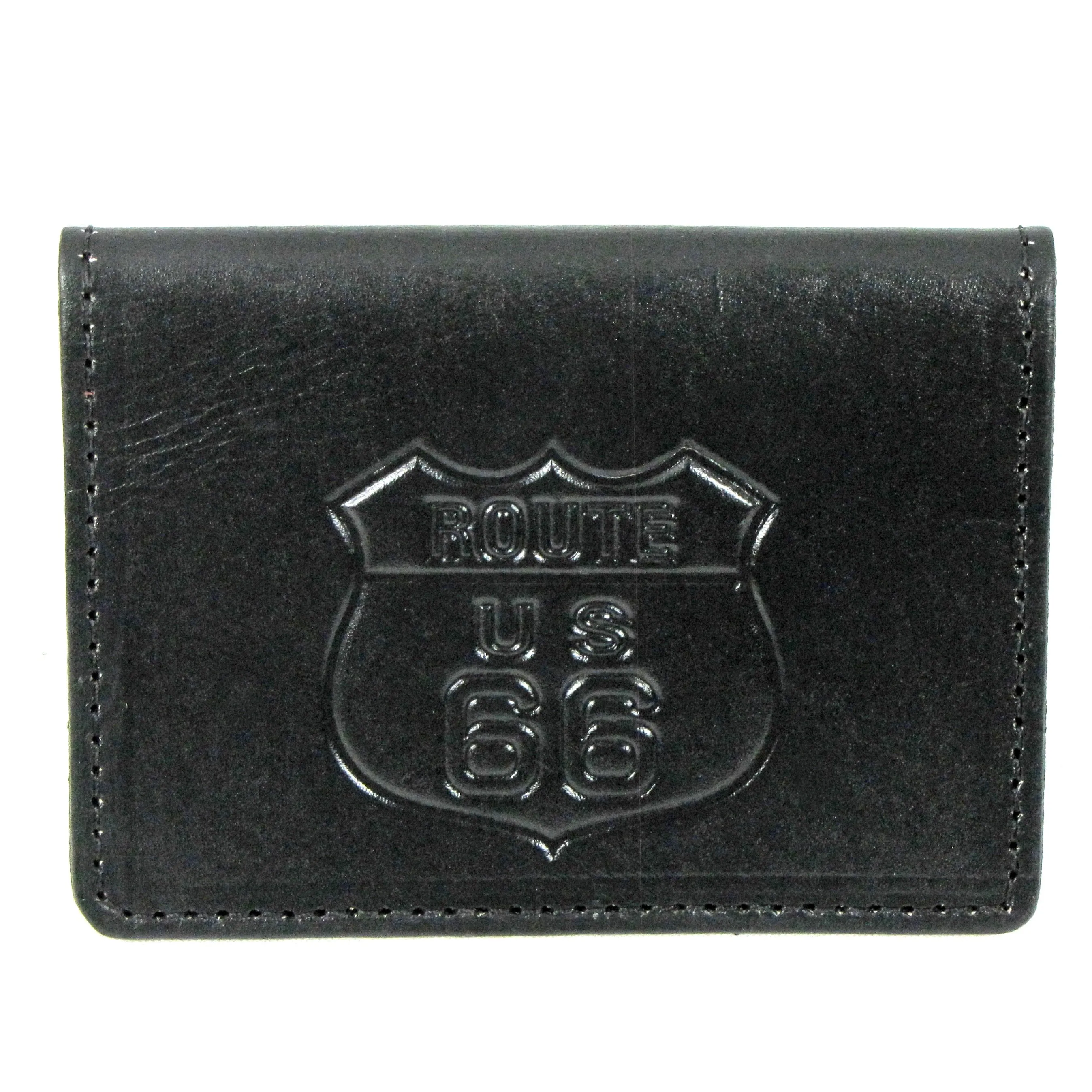Embossed Card Case- Route 66
