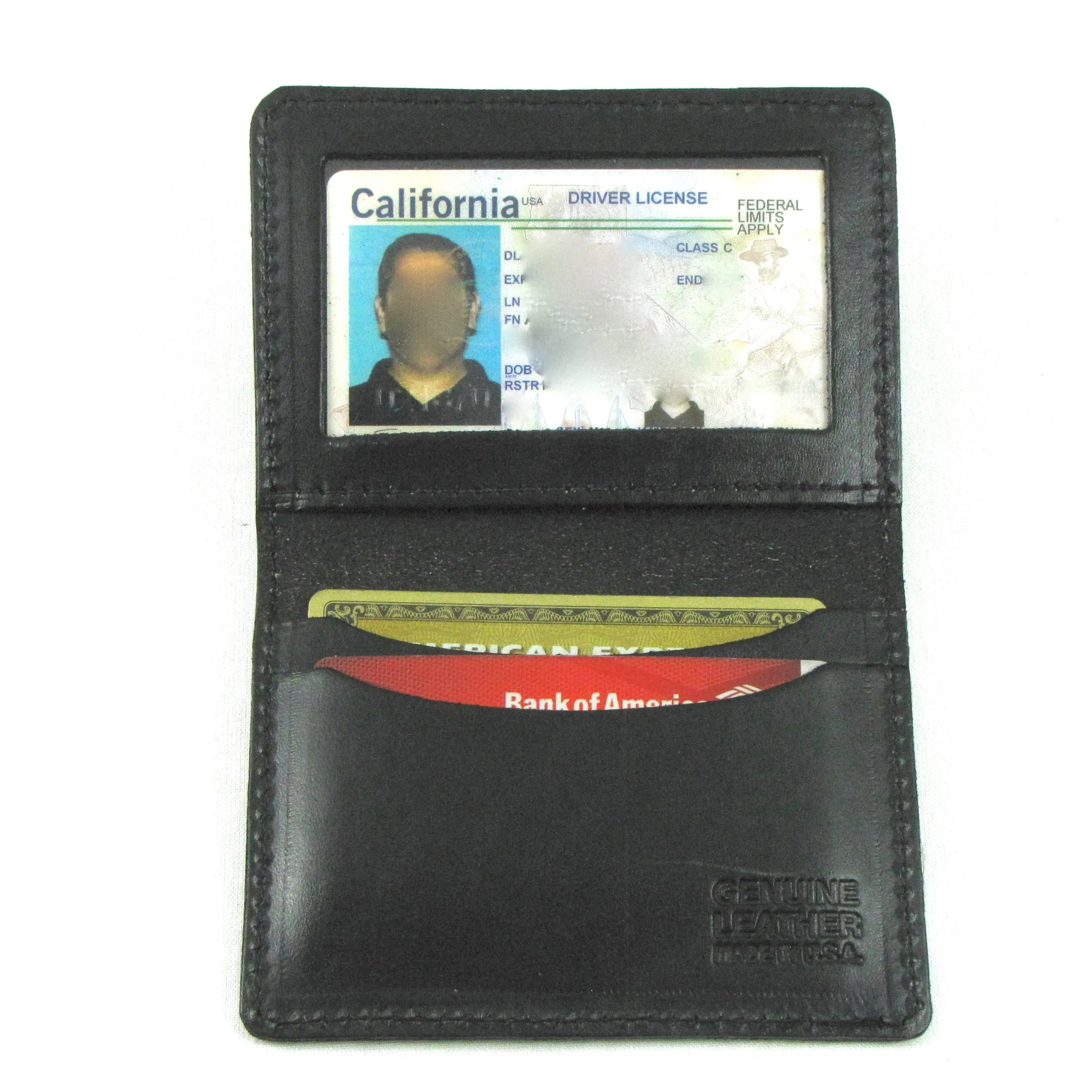 Embossed Card Case- Route 66