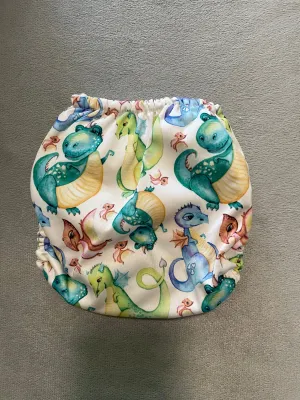 F155-Dragons-Mama Koala Pocket Diaper 1.0